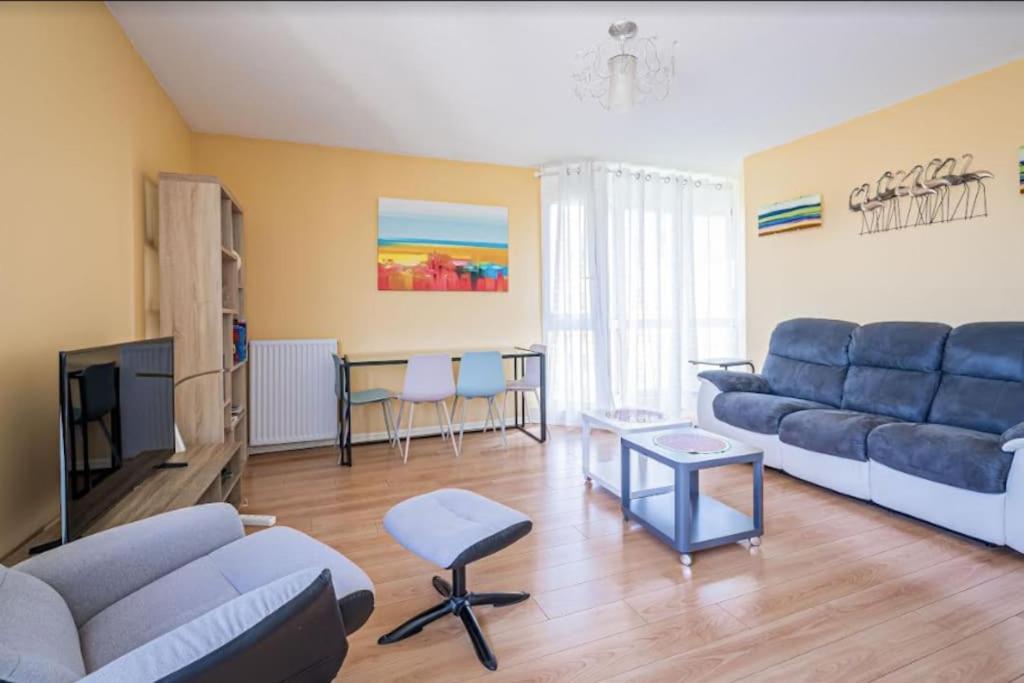 Apartament L'Horizon, T3, Terrasse, Pkg, Quartier Antigone Montpellier Zewnętrze zdjęcie