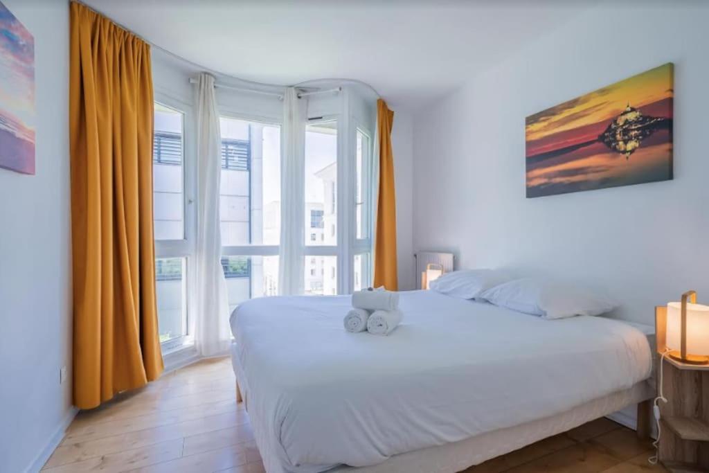 Apartament L'Horizon, T3, Terrasse, Pkg, Quartier Antigone Montpellier Zewnętrze zdjęcie