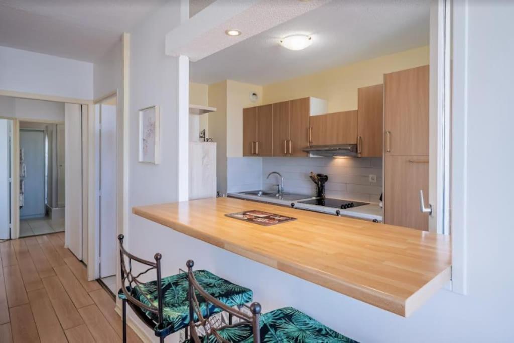Apartament L'Horizon, T3, Terrasse, Pkg, Quartier Antigone Montpellier Zewnętrze zdjęcie
