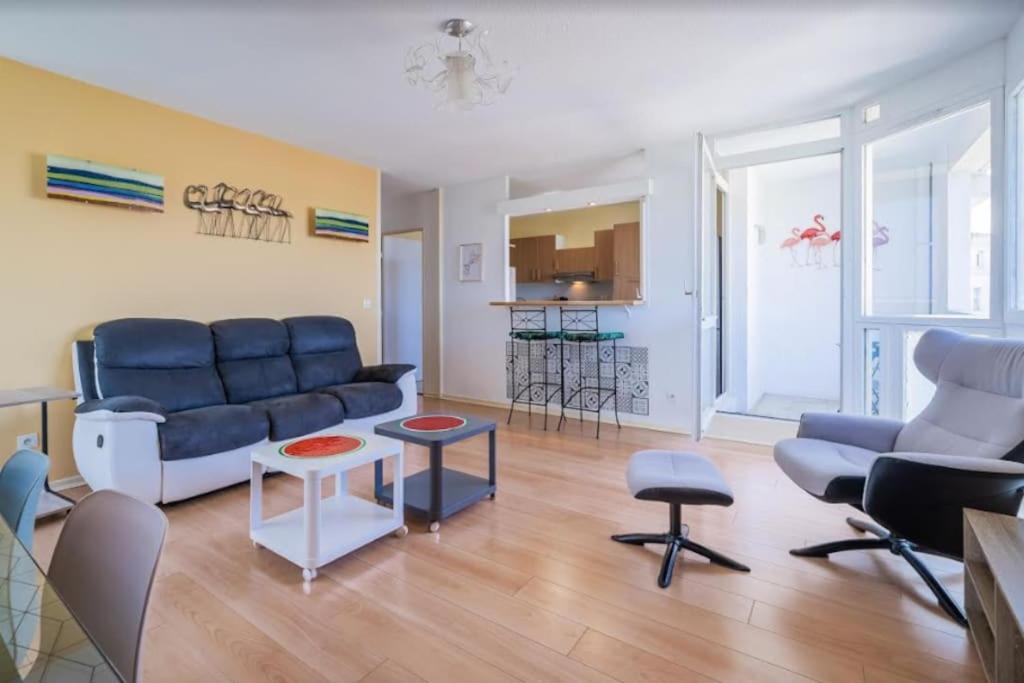 Apartament L'Horizon, T3, Terrasse, Pkg, Quartier Antigone Montpellier Zewnętrze zdjęcie